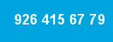 926 415 67 79 926 415 67 79